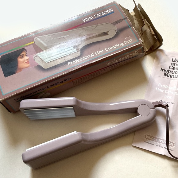 Vintage Vidal Sassoon Crimping Iron - Picture 1 of 4